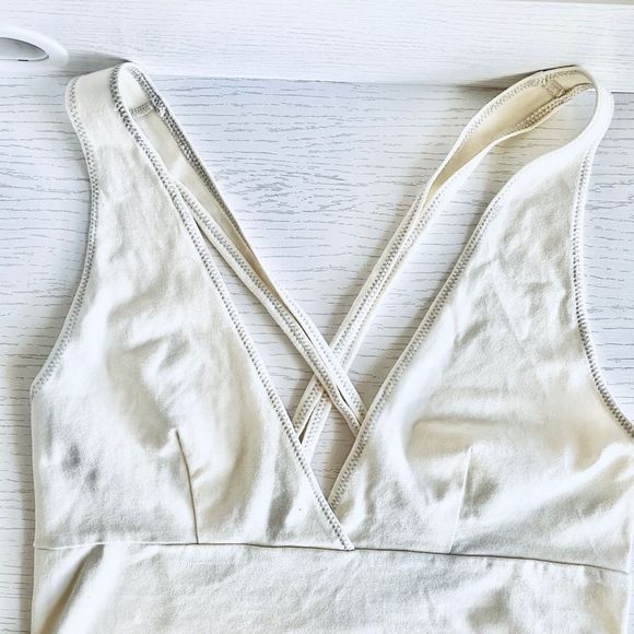 BDG Berth Strappy Bra in Cream - Picture 8 of 9